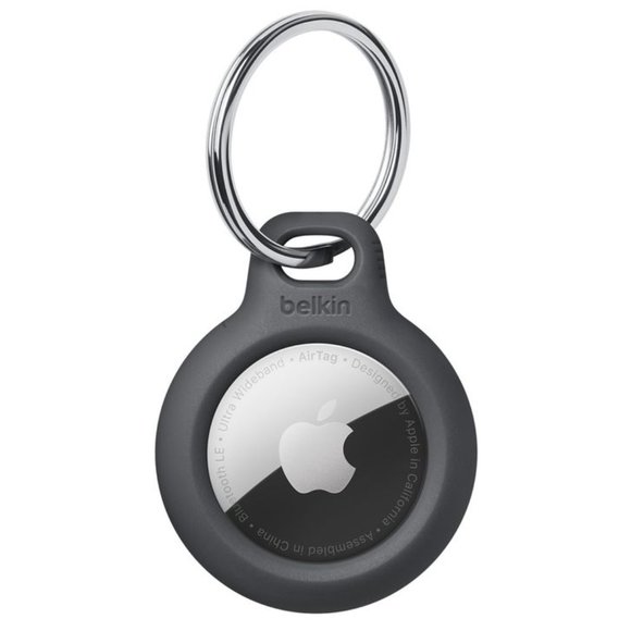Belkin Apple AirTag Secure Holder with Key Ring - Picture 1 of 5